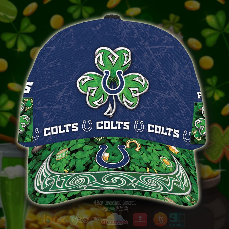 BEST Indianapolis Colts St Patrick Day Custom Classic Cap word1