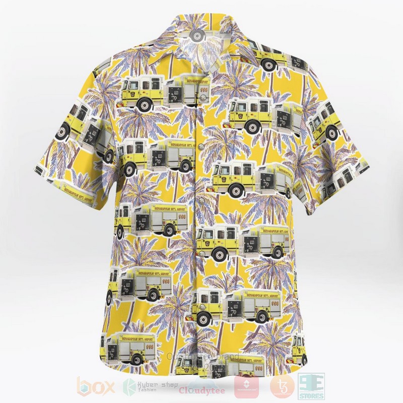 BEST Indianapolis, Indiana, Indianapolis International Airport Fire Department 3D Aloha Shirt 2 BEST Indianapolis, Indiana, Indianapolis International Airport Fire Department 3D Aloha Shirt word2