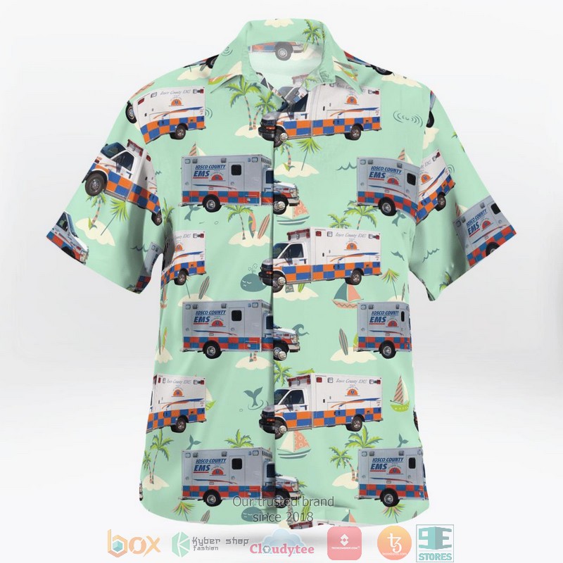 Iosco County EMS East Tawas Michigan Hawaiian Shirt 2 Iosco County EMS East Tawas Michigan Hawaiian Shirt word2