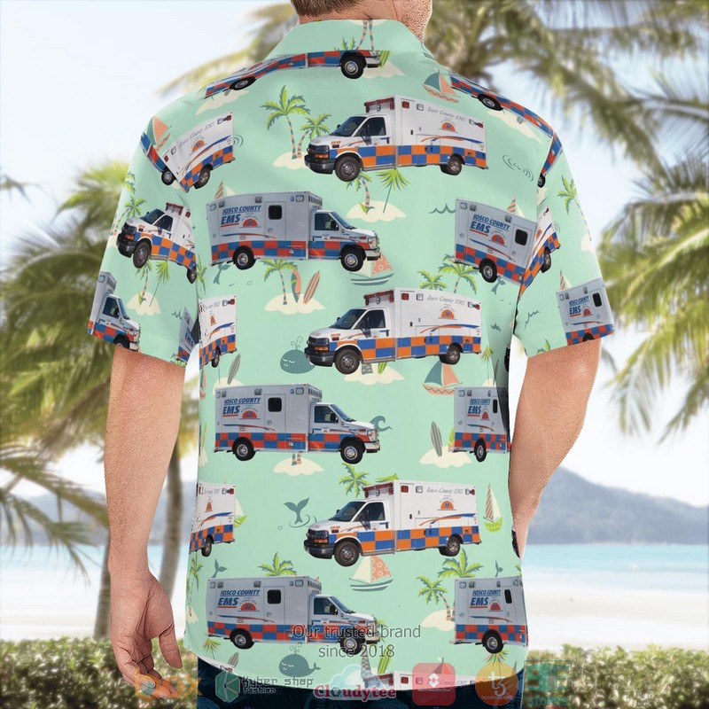 Iosco County EMS East Tawas Michigan Hawaiian Shirt 4 Iosco County EMS East Tawas Michigan Hawaiian Shirt word2