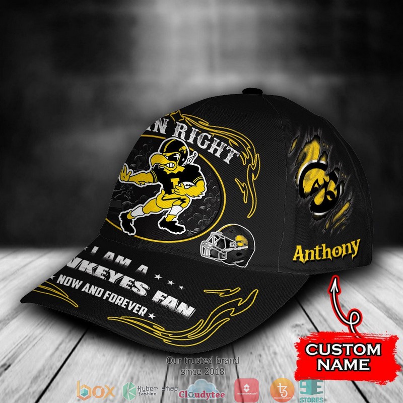 Iowa Hawkeyes Mascot NCAA1 Custom Name Cap 3 Iowa Hawkeyes Mascot NCAA1 Custom Name Cap word2
