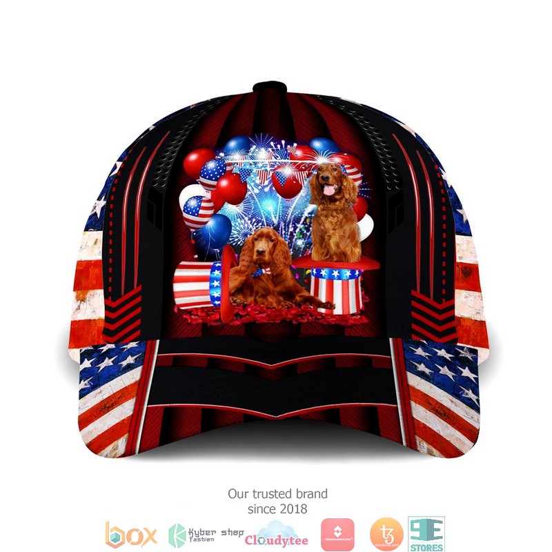 Irish Setter Patriot Us Flag Balloon Cap 2 Irish Setter Patriot Us Flag Balloon Cap word2