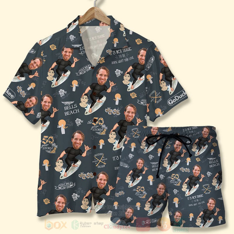 BEST It's Not Tragic To Die Doing What You Love Aloha Hawaiian Shirt, Short