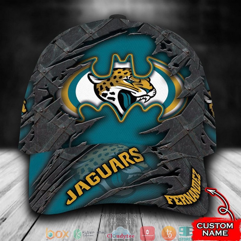 Jacksonville Jaguars Batman NFL Custom Name Cap word3