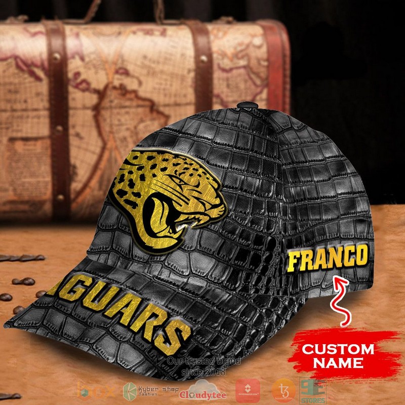 Jacksonville Jaguars Printed Luxury NFL Custom Name Cap 3 Jacksonville Jaguars Printed Luxury NFL Custom Name Cap word2