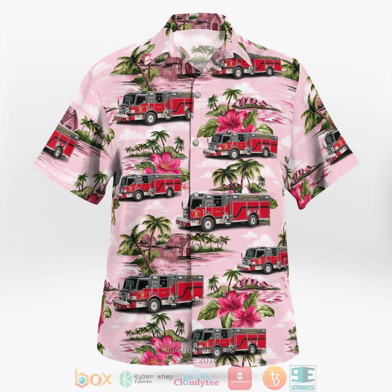 Jefferson City Tennessee Jefferson City Fire Department Hawaiian Shirt 2 Jefferson City Tennessee Jefferson City Fire Department Hawaiian Shirt word1