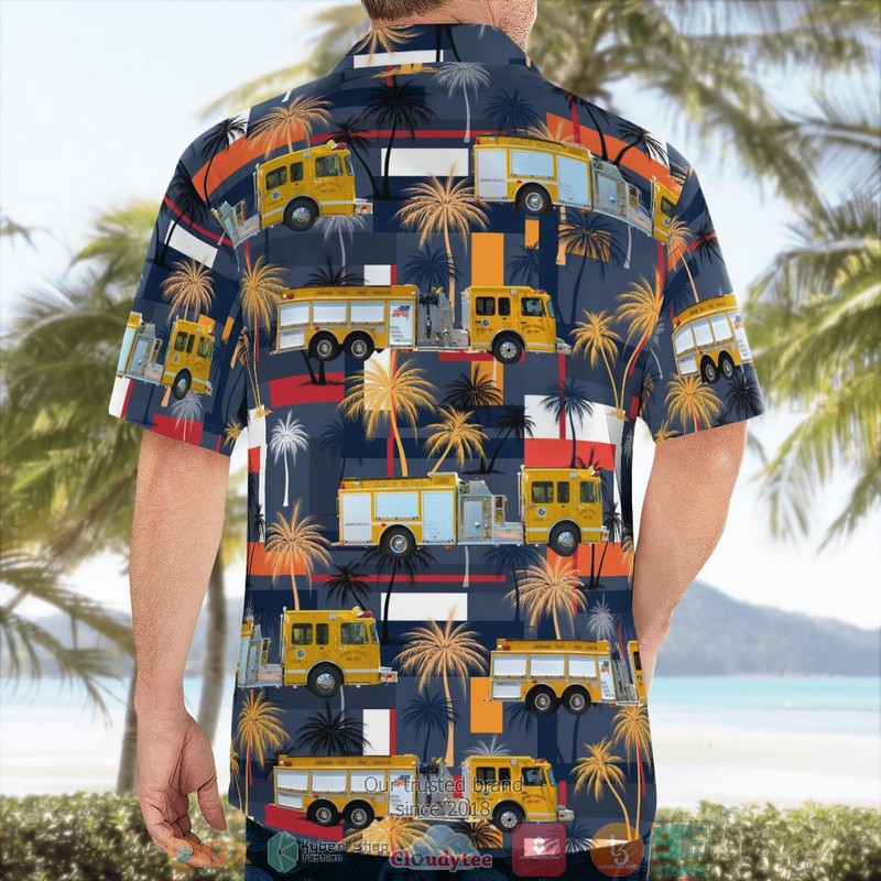 NEW Jerome Township Fire Department Sanford Michigan Aloha Shirt 4 NEW Jerome Township Fire Department Sanford Michigan Aloha Shirt word3