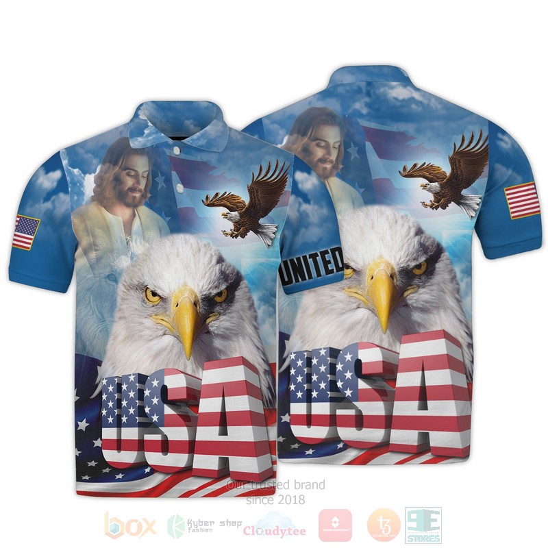 BEST Jesus, Eagle American Flag Independence Day Is Coming 3D Printing Shirt, Hoodie word3