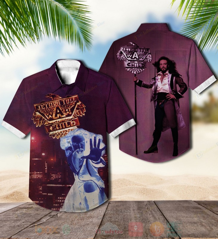 BEST Jethro Tull War Child Album Aloha Hawaiian Shirt