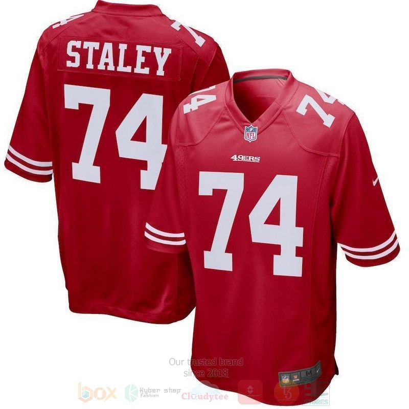 BEST Joe Staley San Francisco 49ers Jersey Football 3 BEST Joe Staley San Francisco 49ers Jersey Football word3