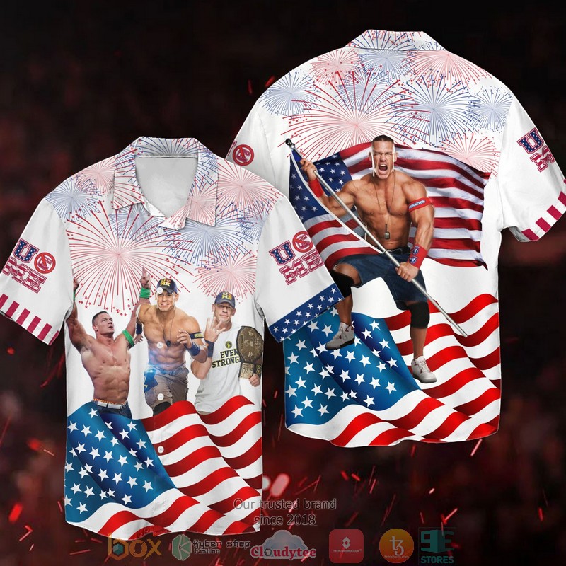 John Cena Independence Day Independence day Hawaiian Shirt