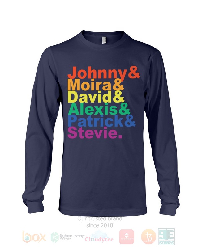 Johnny Moira David Alexis Schitt's Creek Hoodie, Shirt word3