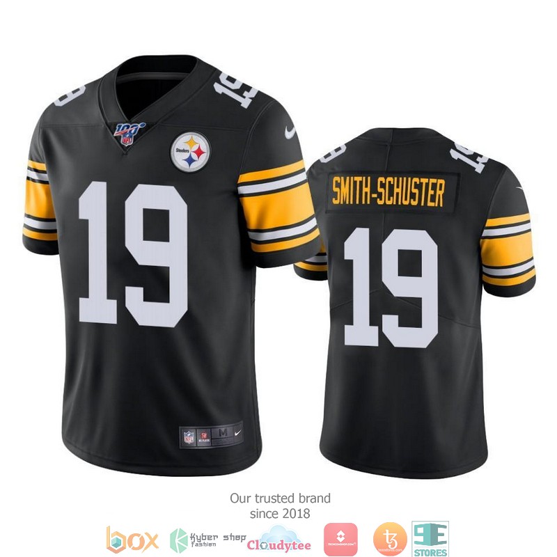 JuJu Smith-Schuster Pittsburgh Steelers 100th Season Football Jersey word2
