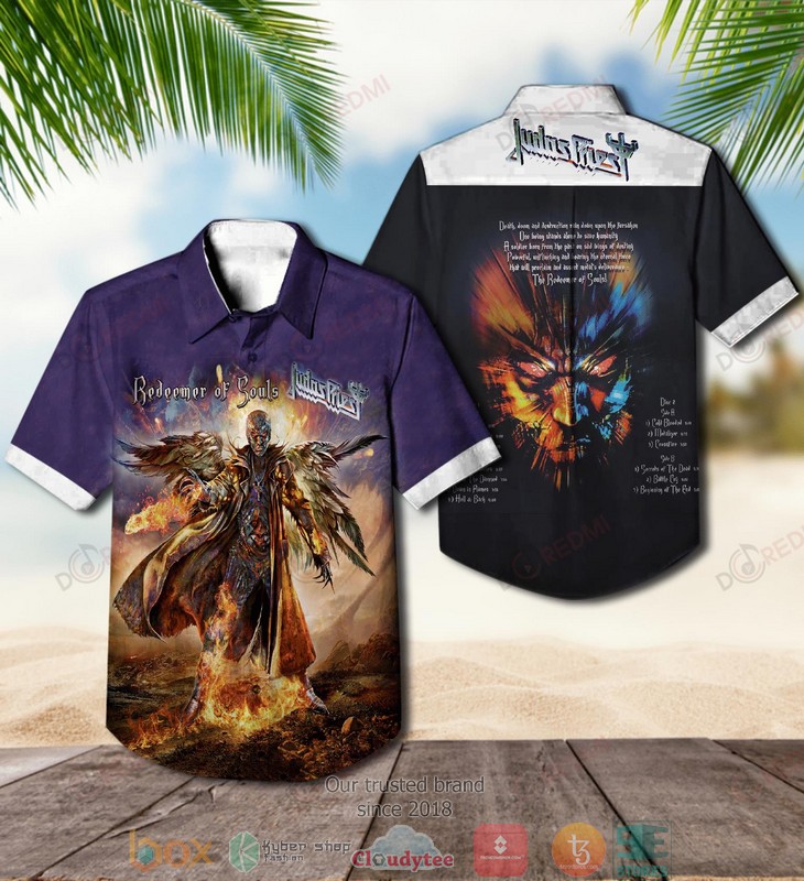 Judas Priest Redeemer of Souls Short Sleeve Hawaiian Shirt 2 Judas Priest Redeemer of Souls Short Sleeve Hawaiian Shirt word2