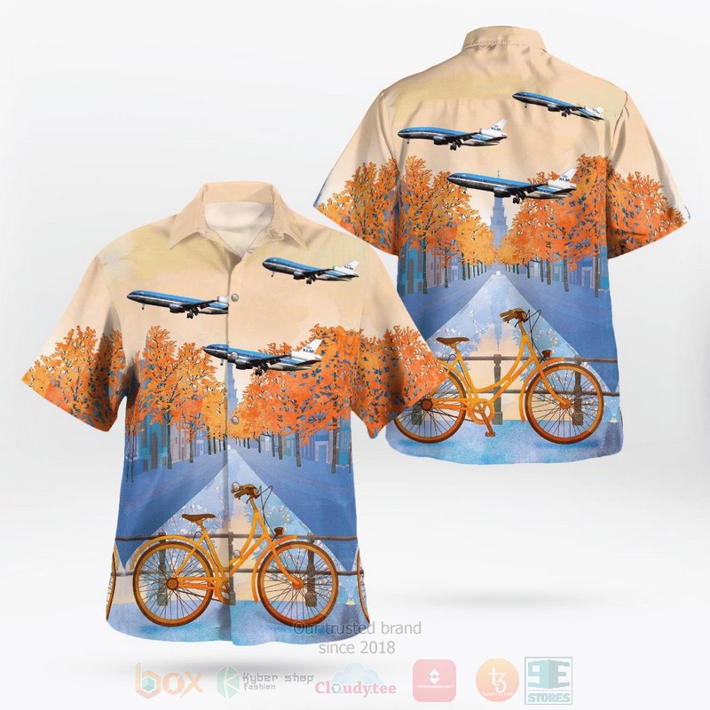 BEST KLM Royal Dutch Airlines McDonnell Douglas DC-10-30 3D Aloha Shirt 9 BEST KLM Royal Dutch Airlines McDonnell Douglas DC-10-30 3D Aloha Shirt word1