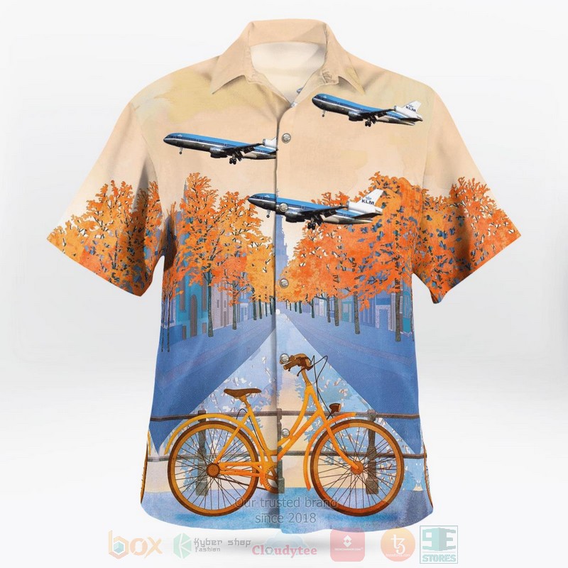 BEST KLM Royal Dutch Airlines McDonnell Douglas DC-10-30 3D Aloha Shirt 3 BEST KLM Royal Dutch Airlines McDonnell Douglas DC-10-30 3D Aloha Shirt word1