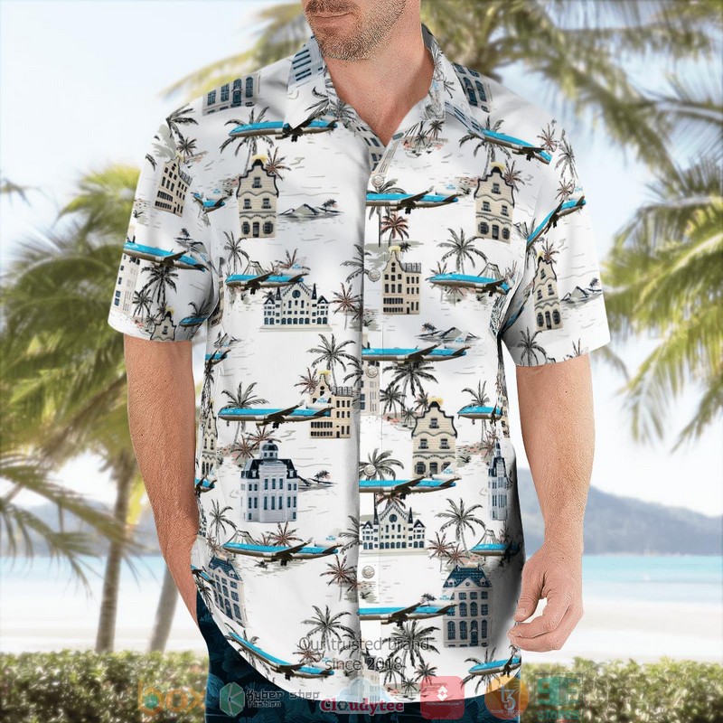 KLM Royal Dutch Airlines McDonnell Douglas MD-11 Hawaii 3D Shirt word2