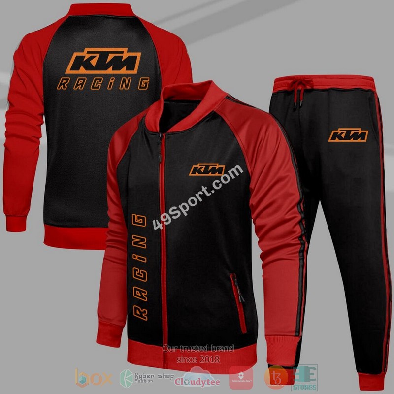 NEW KTM Racing Tracksuits Jacket and Pant 12 NEW KTM Racing Tracksuits Jacket and Pant word2