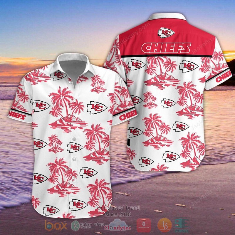 HOT Kansas City Chiefs Hawaiian Shirt, Shorts word1