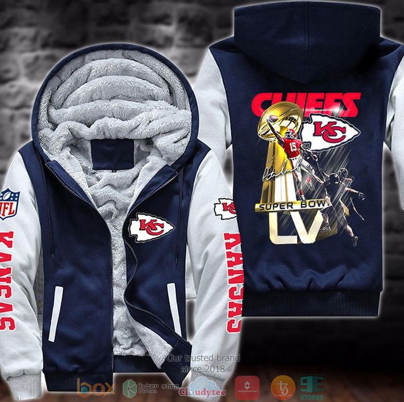 NEW Kansas City Chiefs Super Bowl LIV 3D Fleece Hoodie 3 NEW Kansas City Chiefs Super Bowl LIV 3D Fleece Hoodie word2