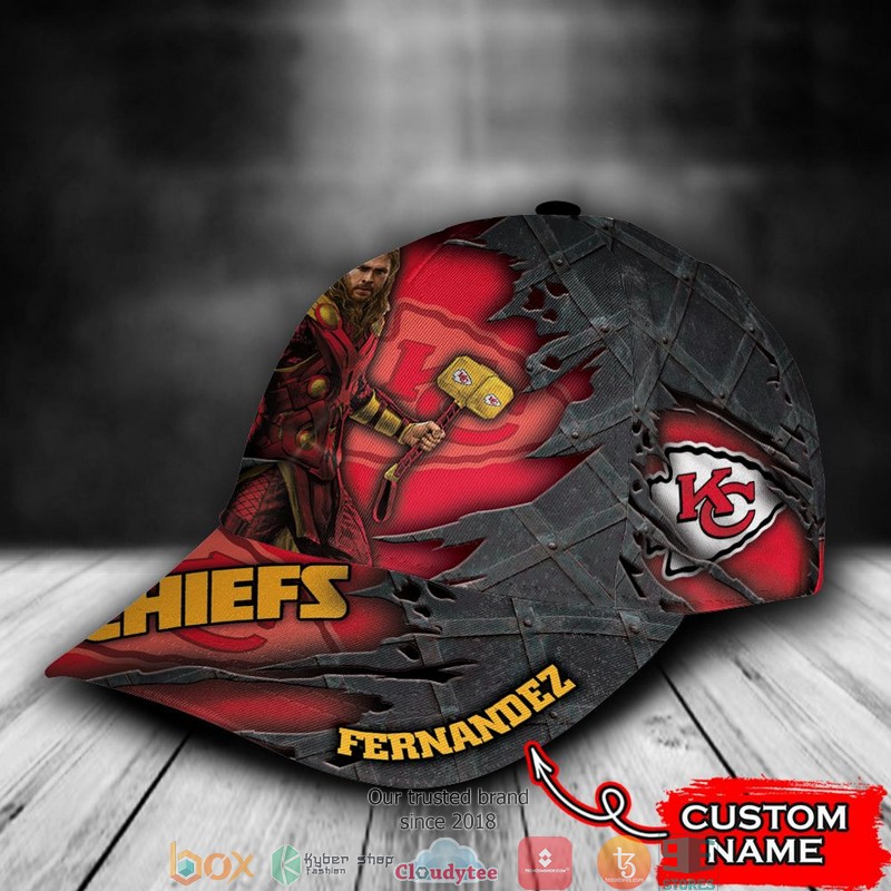 Kansas City Chiefs Thor NFL Custom Name Cap 3 Kansas City Chiefs Thor NFL Custom Name Cap word3