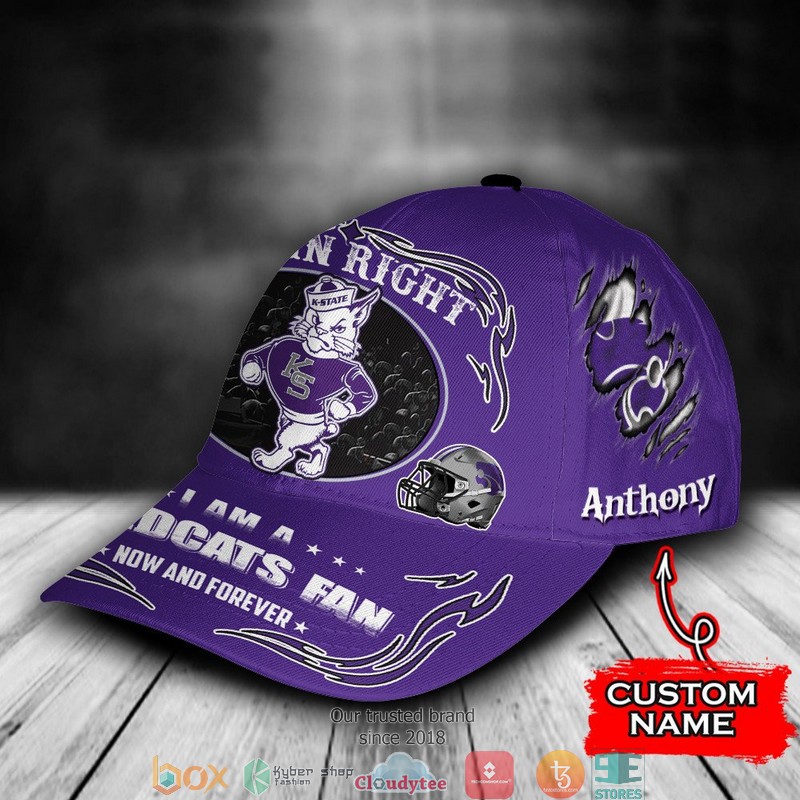 Kansas State Wildcats Mascot NCAA1 Custom Name Cap 3 Kansas State Wildcats Mascot NCAA1 Custom Name Cap word1