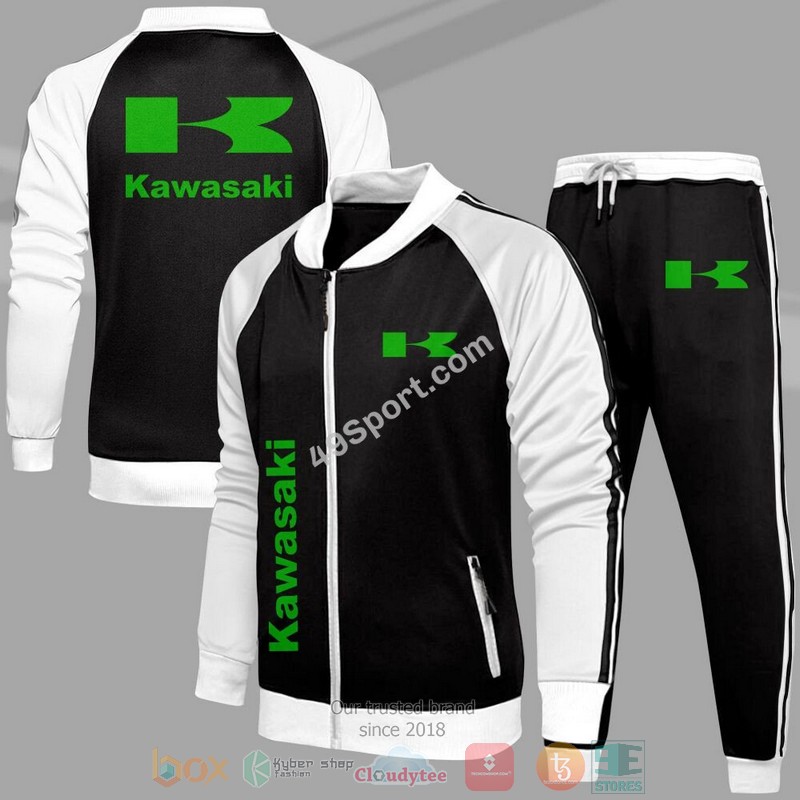 NEW Kawasaki Tracksuits Jacket and Pant word2