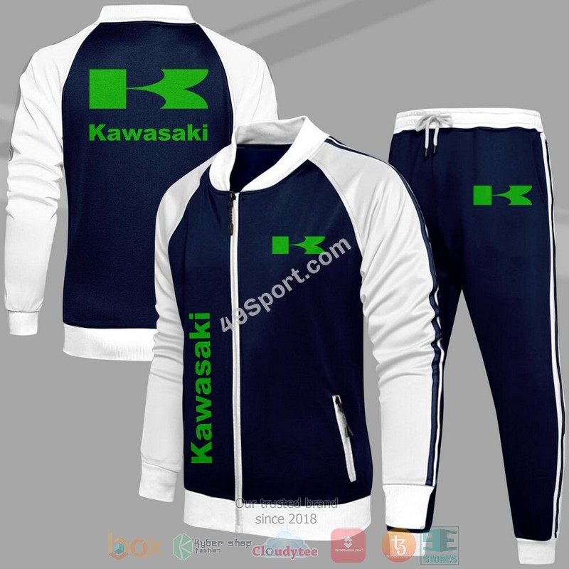 NEW Kawasaki Tracksuits Jacket and Pant word2