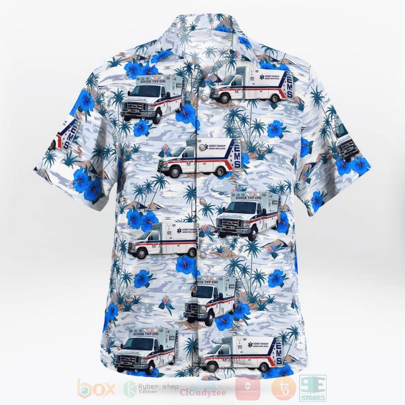 BEST Keener Township EMS 3D Aloha Shirt 3 BEST Keener Township EMS 3D Aloha Shirt word1