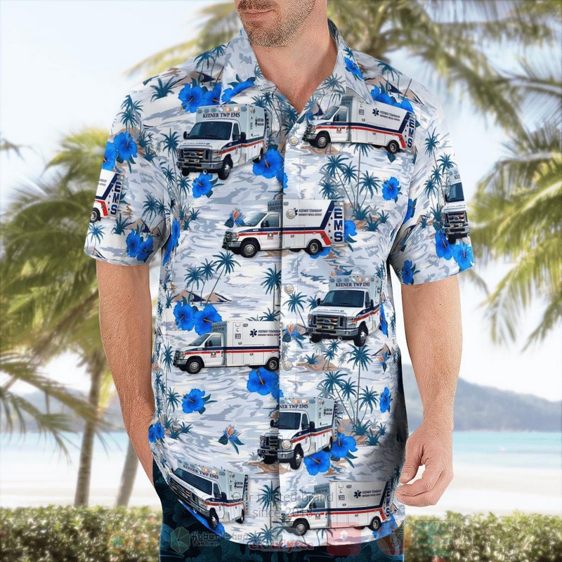 BEST Keener Township EMS 3D Aloha Shirt 4 BEST Keener Township EMS 3D Aloha Shirt word1