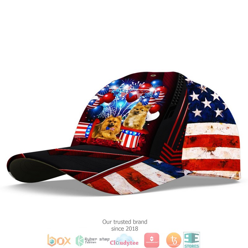 Keeshond Patriot Us Flag Balloon Cap 3 Keeshond Patriot Us Flag Balloon Cap word3