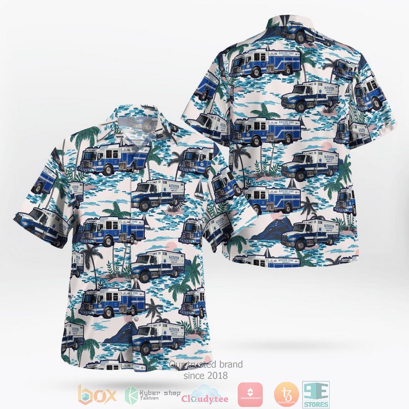 Keizer Fire District Hawaii 3D Shirt 1 Keizer Fire District Hawaii 3D Shirt word3