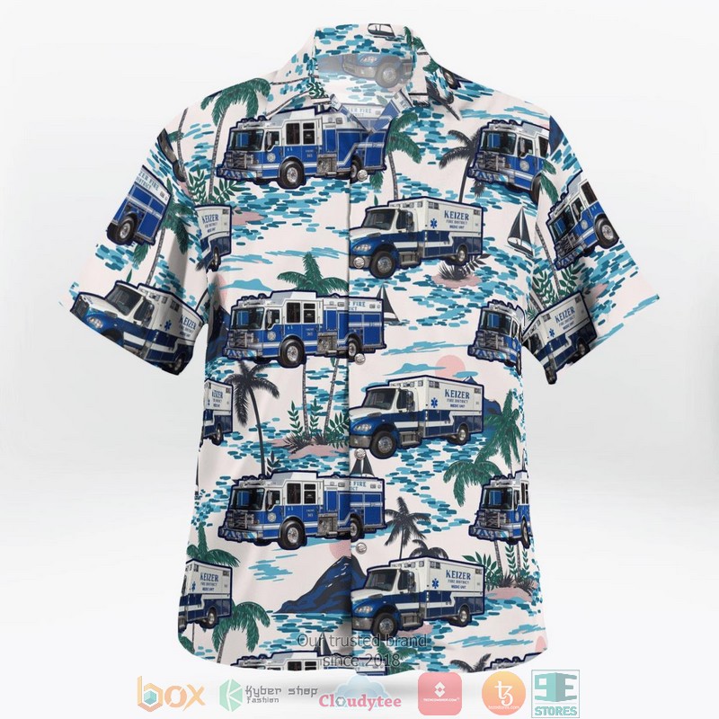 Keizer Fire District Hawaii 3D Shirt 3 Keizer Fire District Hawaii 3D Shirt word3