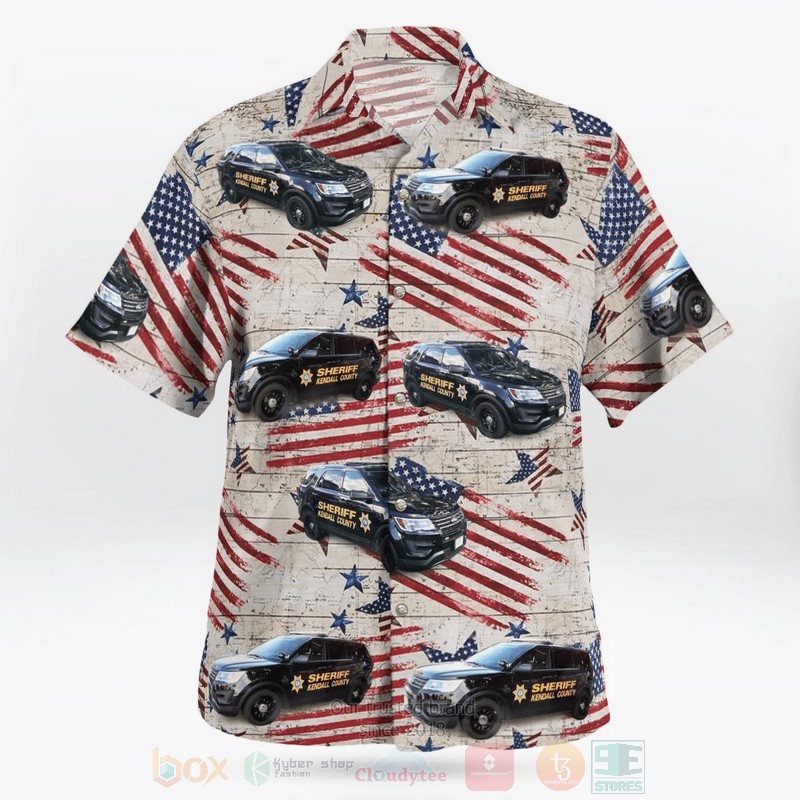 BEST Kendall County Sheriff, Yorkville, Illinois 4th of July 3D Aloha Shirt 2 BEST Kendall County Sheriff, Yorkville, Illinois 4th of July 3D Aloha Shirt word2