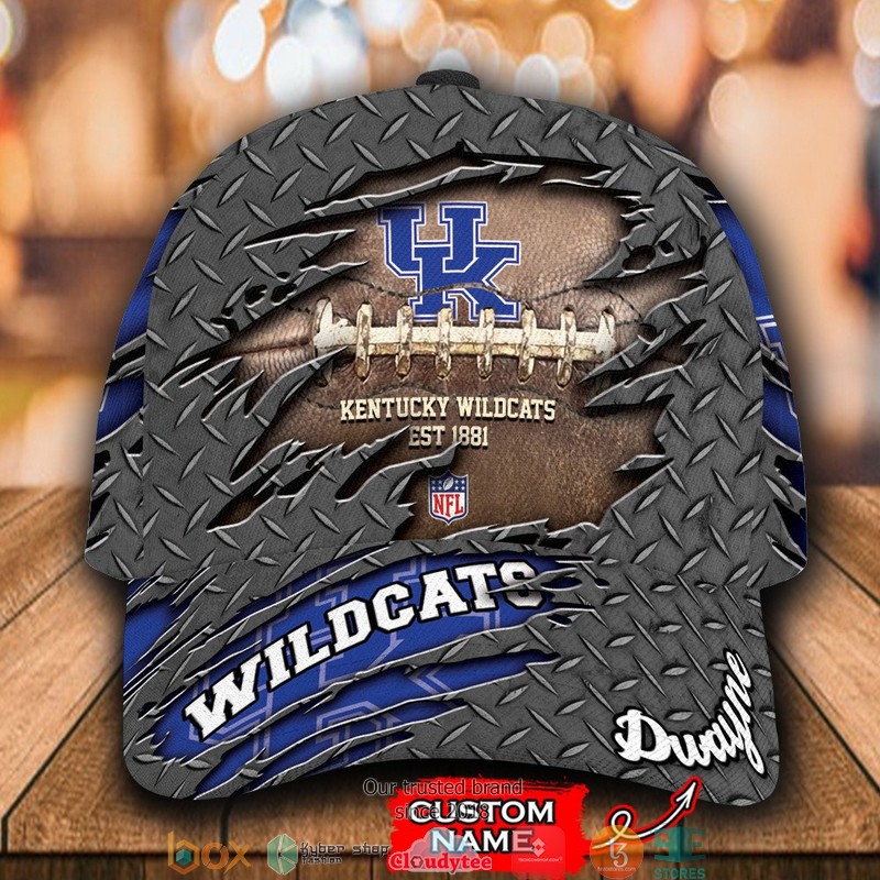 Kentucky Wildcats Luxury NCAA1 Custom Name Cap 9 Kentucky Wildcats Luxury NCAA1 Custom Name Cap word1