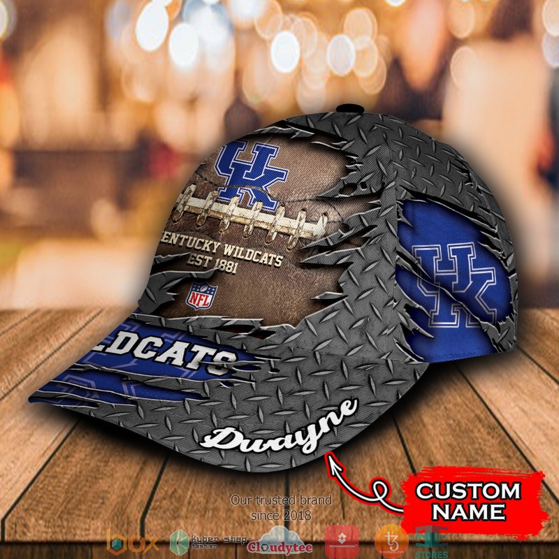 Kentucky Wildcats Luxury NCAA1 Custom Name Cap 3 Kentucky Wildcats Luxury NCAA1 Custom Name Cap word3