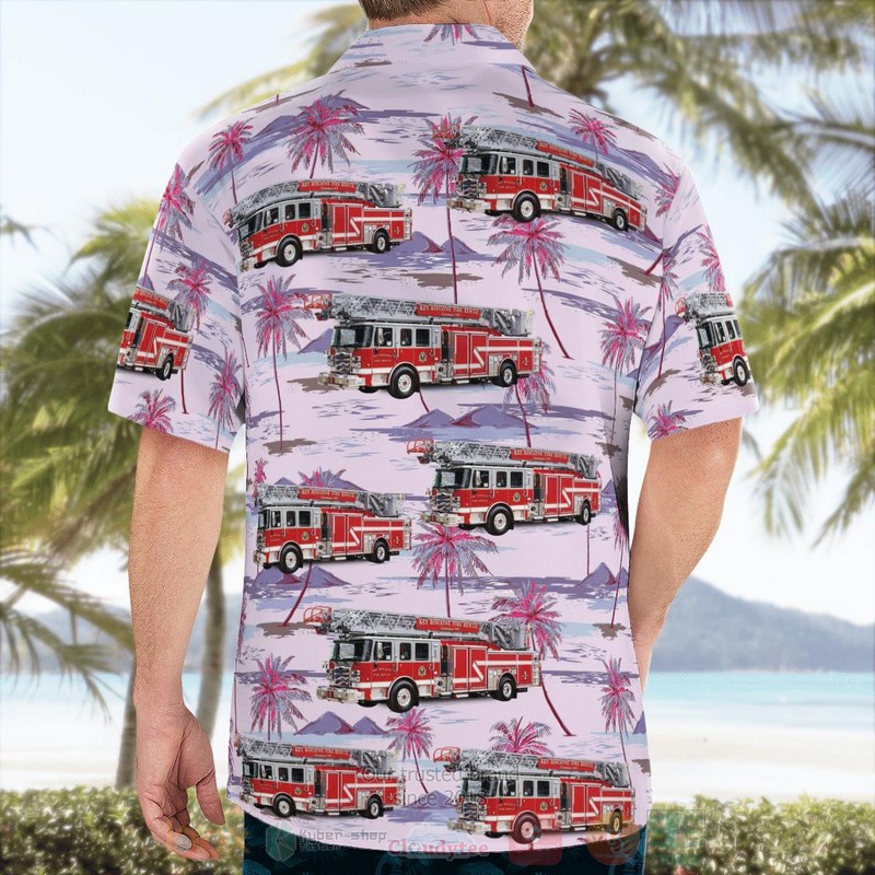 BEST Key Biscayne Fire Department, Florida 3D Aloha Shirt 2 BEST Key Biscayne Fire Department, Florida 3D Aloha Shirt word1