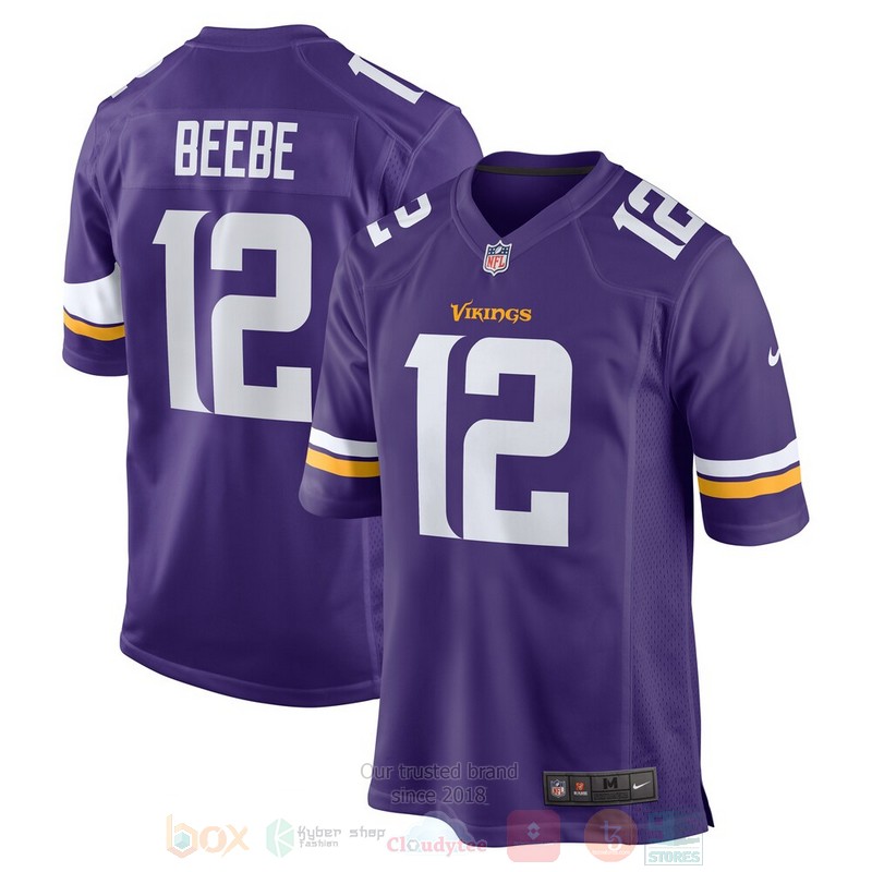 BEST Minnesota Vikings Chad Beebe NFL Purple Jersey Football 3 BEST Minnesota Vikings Chad Beebe NFL Purple Jersey Football word2