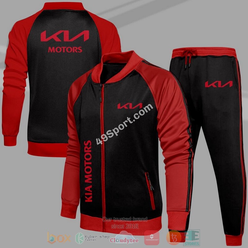 NEW Kia Motors Tracksuits Jacket and Pant word1