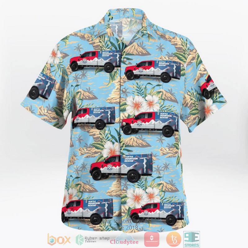 King County Washington Seattle Mountain Rescue Hawaii 3D Shirt 3 King County Washington Seattle Mountain Rescue Hawaii 3D Shirt word3
