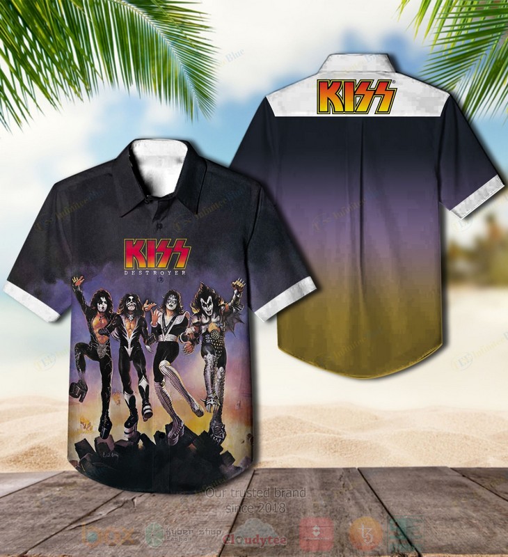 BEST Kiss Destroyer Album Aloha Hawaiian Shirt 1 BEST Kiss Destroyer Album Aloha Hawaiian Shirt word3
