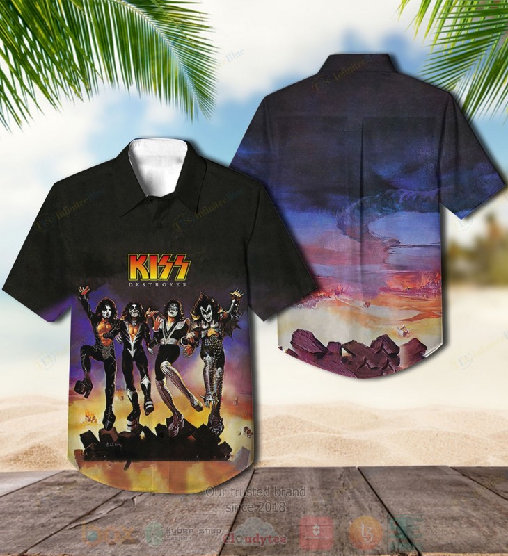 BEST Kiss Them All 2 Album Aloha Hawaiian Shirt