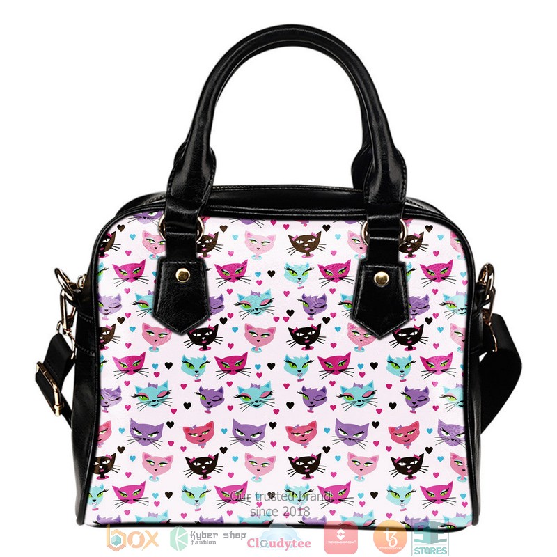 Kitty Cat Leather Handbag
