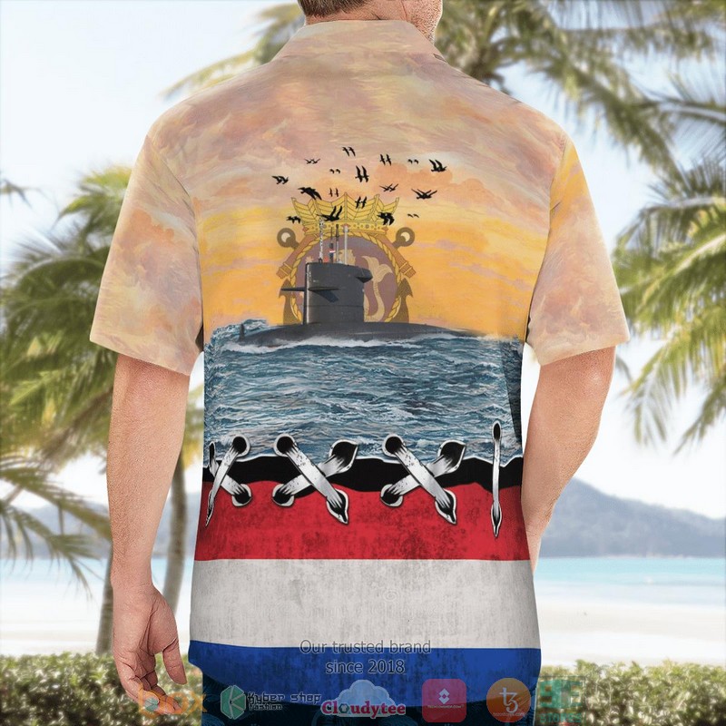 Koninklijke Marine HNLMS Zeeleeuw S803 Submarine Hawaiian Shirt 4 Koninklijke Marine HNLMS Zeeleeuw S803 Submarine Hawaiian Shirt word1