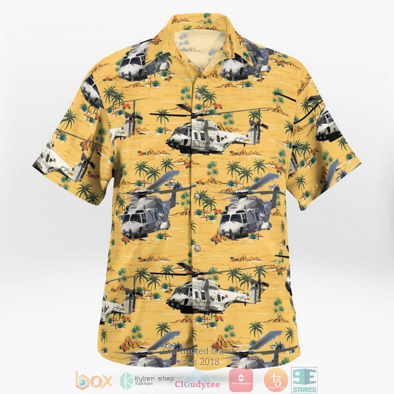 Koninklijke Marine NHI NH-90 NFH Hawaiian Shirt 2 Koninklijke Marine NHI NH-90 NFH Hawaiian Shirt word1