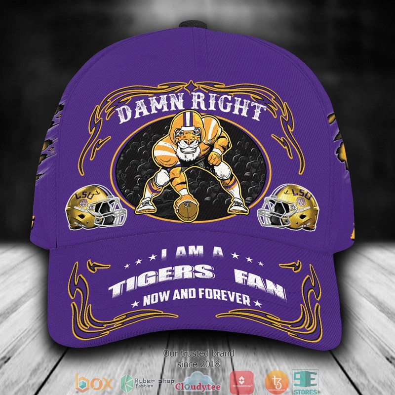 LSU Tigers Mascot NCAA1 Custom Name Cap word1