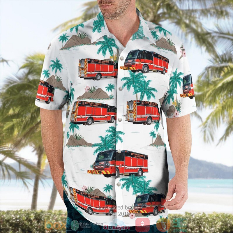 LaPorte City Fire Department Indiana Aloha Shirt 4 LaPorte City Fire Department Indiana Aloha Shirt word2