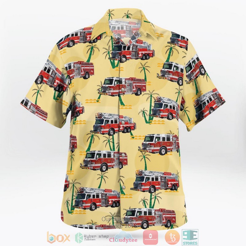 NEW La Grange Kentucky LaGrange Fire & Rescue Department Aloha Shirt 2 NEW La Grange Kentucky LaGrange Fire & Rescue Department Aloha Shirt word2
