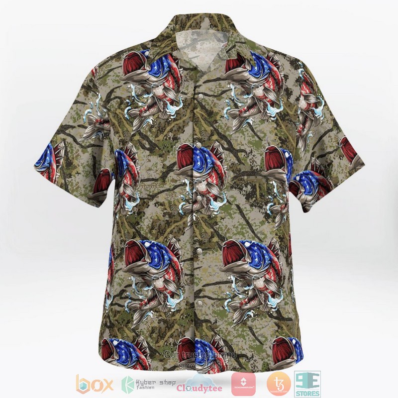 Largemouth Bass Fishing Independence Day Hawaiian Shirt 2 Largemouth Bass Fishing Independence Day Hawaiian Shirt word1