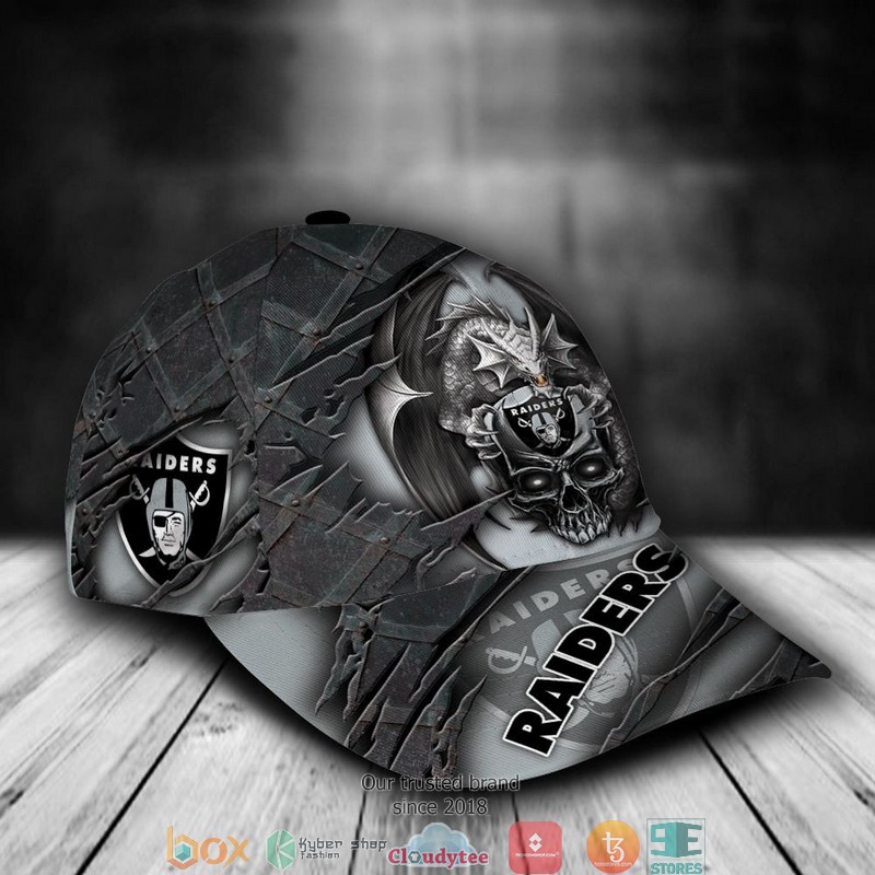 Las Vegas Raiders Dragon NFL Custom Name Cap 2 Las Vegas Raiders Dragon NFL Custom Name Cap word3